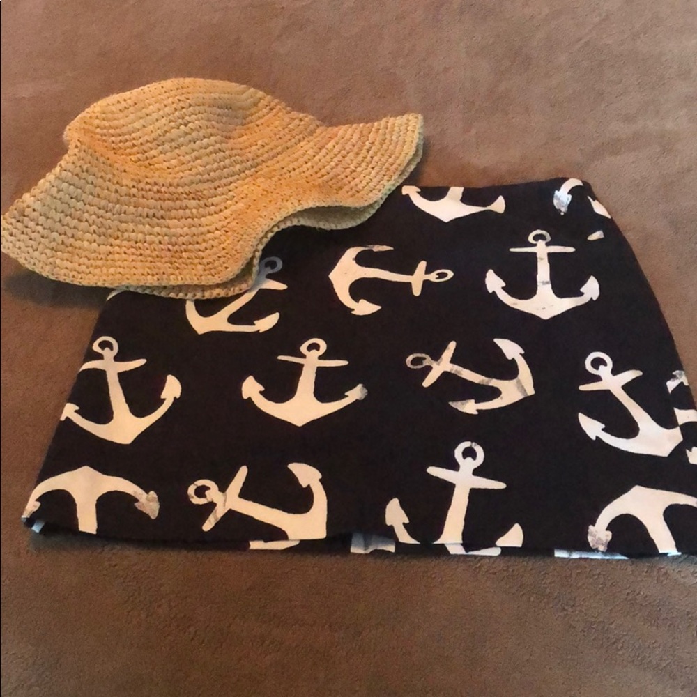 J Crew Anchor Skirt